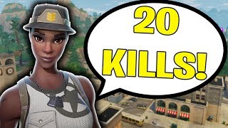 I KILLED THE FINAL 9 PLAYERS IN THE LOBBY Solo Squad 20 Kill Win [upl. by Leah]