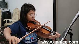 Can Can  Violin Cover by Rakhsandrina Shakila Farzana [upl. by Oinotnaocram]