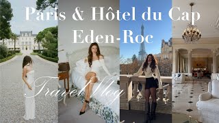 Paris amp Hôtel du Cap Eden Roc Vlog  Travel with me [upl. by Junia]