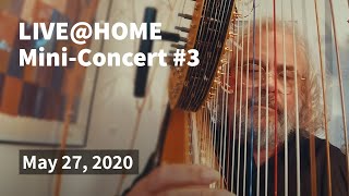 Andreas Vollenweider  LIVEHOME  MiniConcert 3 [upl. by Hotze]