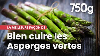 Comment réussir la cuissons des Asperges vertes   750g [upl. by Liahus]