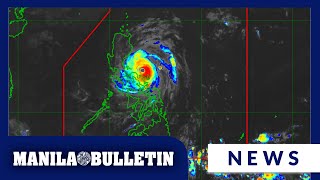 ‘Pepito’ passes north of Calaguas Island now moving over the sea east of Quezon — PAGASA [upl. by Larochelle]