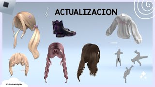 4 CABELLOS GRATIS ROPA Y EMOTES ACTUALIZACION [upl. by Aldora]