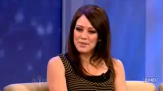 Hilary Duff  Interview On The View 2007  HD [upl. by Garrard]