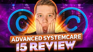 Advanced SystemCare 15 Review  PC Health  Optimizer Program [upl. by Nyrehtak]