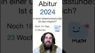 Fachabitur 2024 in einer Unterrichtsstunde [upl. by Harima772]