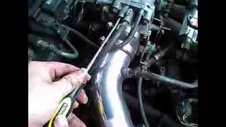 9295 Honda Civic EG hatchback  how to adjust idle speed part 1 of 2 [upl. by Doubler148]