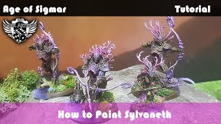 How to paint Sylvaneth Kurnoth Hunter Warhammer Age of Sigmar [upl. by Thury999]