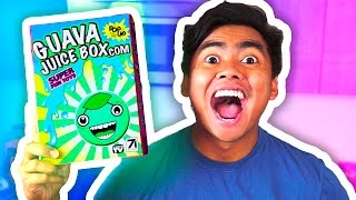 DIY How To Make GUAVA JUICE BOX UNBOXING [upl. by Westberg]