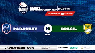 GENTackle  Paraguay Vs Brasil  Torneo SAR M19 [upl. by Jt]