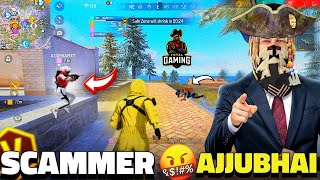 Total Gaming Scammed Me In Free Fire  First Gamplay With Ajjubhai94  TechPro Harsh [upl. by Lathrope]