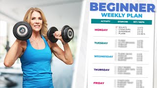 BEST Strength Training Routine for Women Over 40  Free Workout Plan [upl. by Aerdnu974]