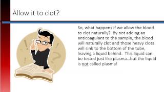 Phlebotomy Lesson 33 Serum and Plasma [upl. by Horwitz]