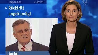 Tagesschau vor 20 Jahren 25102004  Ellen Arnhold [upl. by Sylvester]