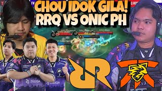 CHOU IDOK MENGGILA  LAWAN BRUSKO EX RRQ  BIG MATCH RRQ VS ONIC PH MATCH 1  ESL SPS [upl. by Caye]