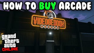 How to Buy and Unlock The Arcade in GTA 5 Online [upl. by Amling877]