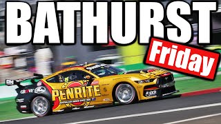 Payne On Top While Reynolds and Davison Crash – Bathurst Friday – V8 Supercars Torque [upl. by Zahc5]