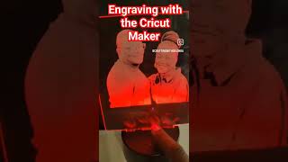 Engraving with the Cricut Maker youtubeshorts cricutmaker [upl. by Nyladnarb791]