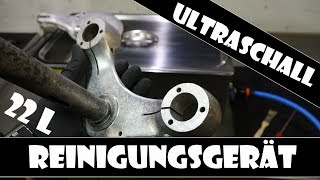 Ultraschall Reinigungsgerät  Teilereinigung im Ultraschallbad  Motorradteile reinigen [upl. by Absa]