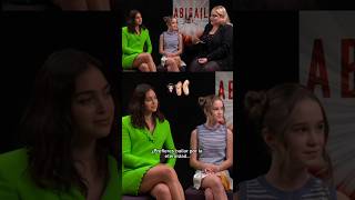 Abigail movie interview with Melissa Barrera and Alisha Weir UniversalPictures interview [upl. by Iinden]