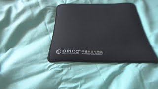 ORICO Rubber Mouse Pad Unboxing and Test [upl. by Westbrooke]