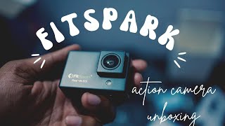 Fitspark Eagle i12 Action Camera 4k 3oFPS unboxing review [upl. by Kcirderfla]