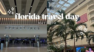 Orlando Florida Travel Day ✨ Walt Disney World  May 2024 ✈️ ☀️ 🇺🇸 [upl. by Felt592]