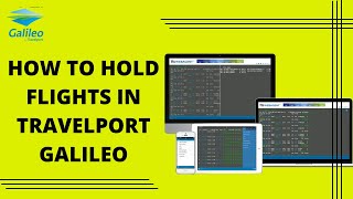 Air Ticketing Training  How to Hold Flights in Travelport Galileo for Any Passenger  Travelport [upl. by Howenstein]