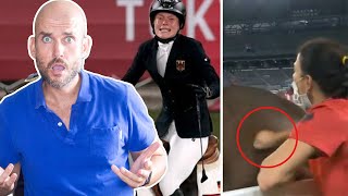 REVIEW German Coach PUNCHES HORSE and kicked out of the Olympics [upl. by Ettennad]