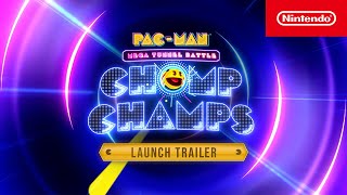 PACMAN Mega Tunnel Battle Chomp Champs – Launch Trailer – Nintendo Switch [upl. by Adine]