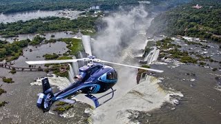 Vôo panorâmico de helicóptero pelas Cataratas do Iguaçu Dicas de Viagem BR Helisul Foz Passeio [upl. by Steddman101]