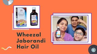 Wheezal Jaborandi Hair Oil  Results How to Use Review [upl. by Letnohs485]