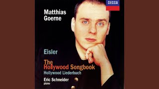 Eisler The Hollywood Songbook 1943  Der Schatzgräber [upl. by Hereld79]