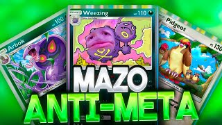 MAZO ANTIMETA para el EVENTO PvP  POKEMON TCG POCKET [upl. by Yelah496]