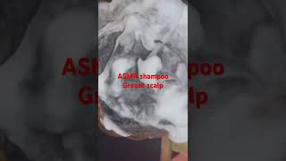 ASMR shampoo and grease scalp asmr haircare [upl. by Tuinenga997]