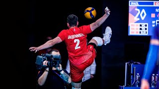 The King of Libero Jenia Grebennikov  VNL 2021 [upl. by Eoin403]