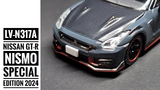 LVN317a NISSAN GTR NISMO Special edition 2024 model（グレー ） gray [upl. by Eniamat]