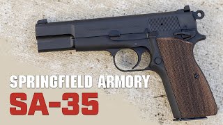 THE NEW HIPOWER Springfield SA35  Pistol Review Detailed Field Stripping Instructions [upl. by Rochus150]