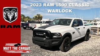 Is the 2023 RAM 1500 Classic Warlock worth the money Review and test drive [upl. by Wainwright995]