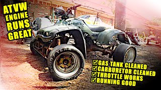 Running GREAT  VW Motorcycle  ATVW Junkyard Build  Part 8 [upl. by Sumahs]