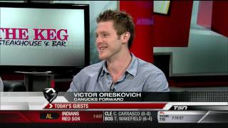 Off the Record with Bieksa Tanev amp Oreskovich  2011  HD [upl. by Cathee]