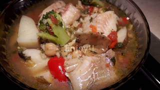 How to make Fish Soup w Wild Rice  Chars Recipe [upl. by Gide483]