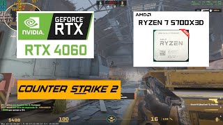 NEW TRAIN CS2  Ryzen 7 5700X3D  RTX 4060 on CS2 competitive settings  Win11 24H2 261202222 [upl. by Dinah]