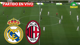 REAL MADRID VS AC MILAN  UEFA CHAMPIONS LEAGUE FECHA 4 🔴 [upl. by Marilee]