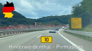 Germany D B10 Hinterweidenthal  Pirmasens [upl. by Enineg]