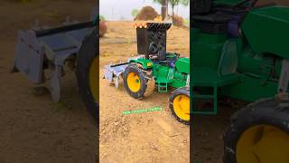 John Deere 4wd testing new rotavator 💪💪🔥🔥 [upl. by Ahsenyl]