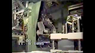 CRT TUBE VIDEOCOLOR A66ECY03X01 PRODUCTION IN ANAGNI ROME FACTORY 1995 [upl. by Sidalg]