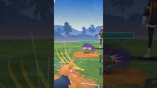 1v1 Battle Getting Lucky With ✨Shiny Herdier in pokemongo [upl. by Triley]