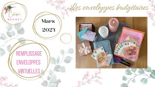 Remplissage enveloppes virtuelles Mars [upl. by Mckinney]