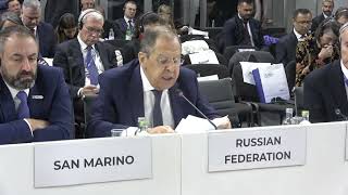 OSCEMC2023 Statement by the Head of the Delegation of the Russian Federation [upl. by Eeram]